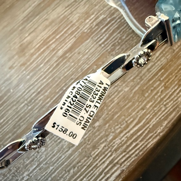 Brighton Clear and light blue Sunglasses with floral case - Picture 4 of 10